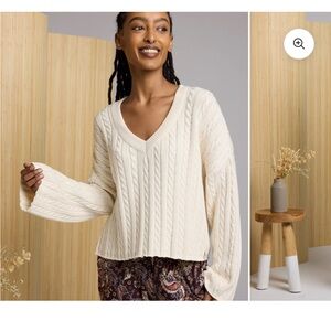 NWT Cable Knit Sweater